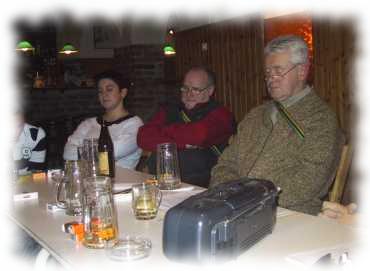 Tischrunde Tischrunde mit Petzi, AH Cadfael und AH Hermes